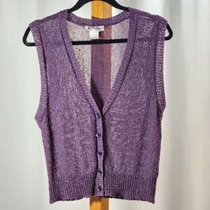 Vintage 80s Jo Hardin Vest